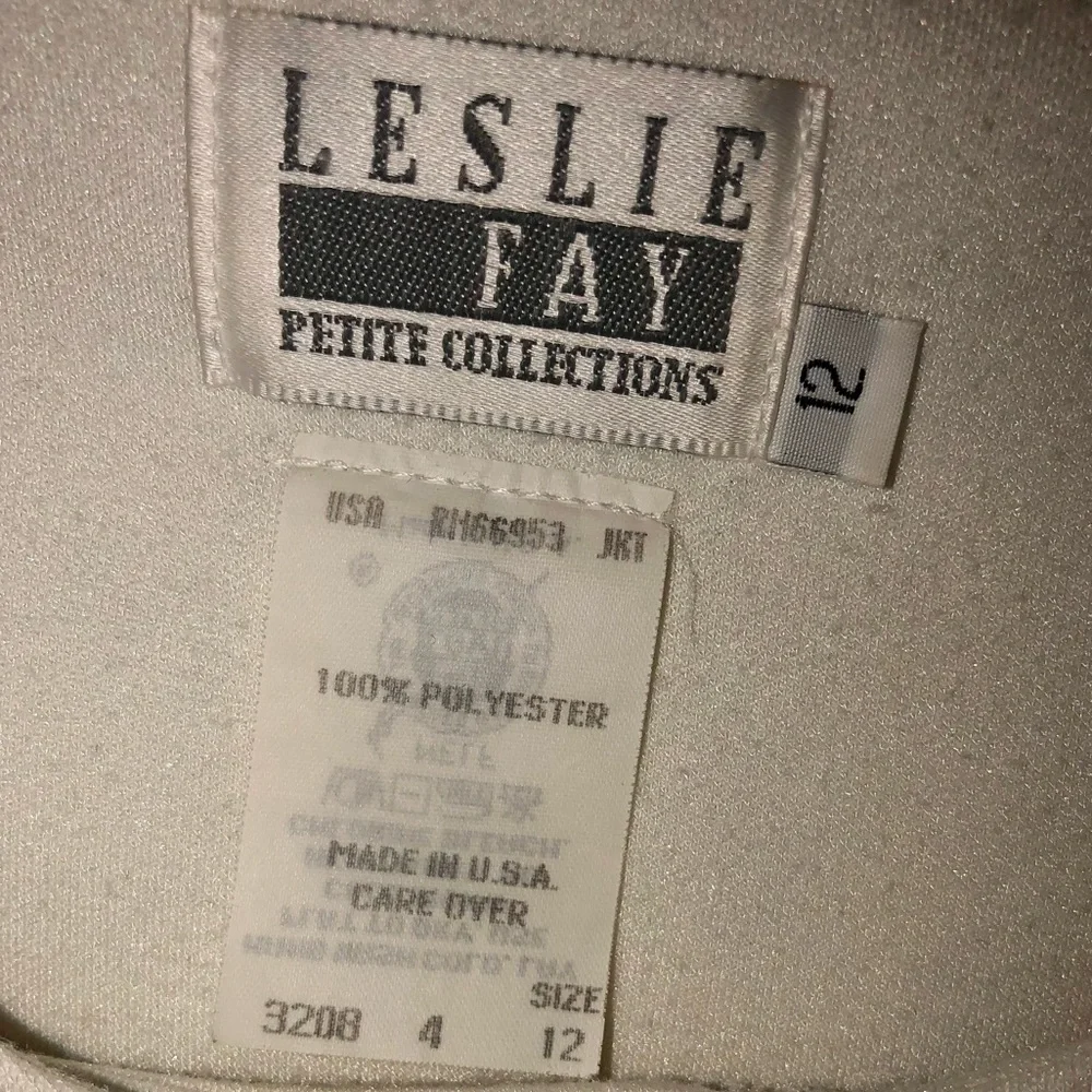 Vintage Leslie Fay Union made blazer - Picture 5 of 5